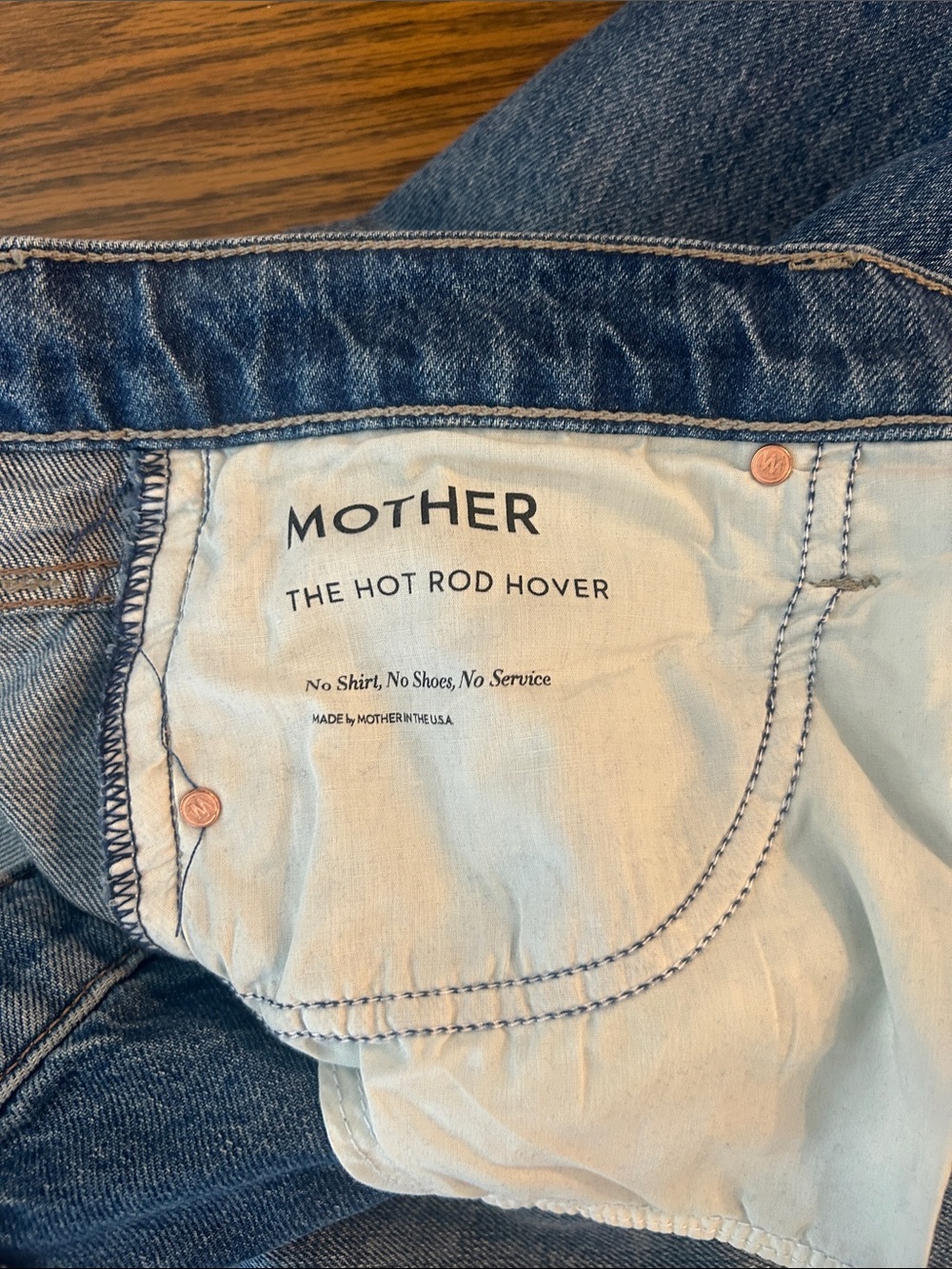 MOTHER the hot rod hover jeans - Picture 6 of 6